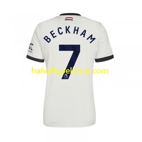 Jalkapallo Pelipaidat/Peliasut Manchester United Beckham 7 Kolmaspaita 2024-2025 Lyhythihainen